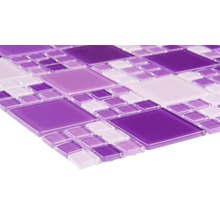 Glasmosaik violett mix 30x30 cm-thumb-0