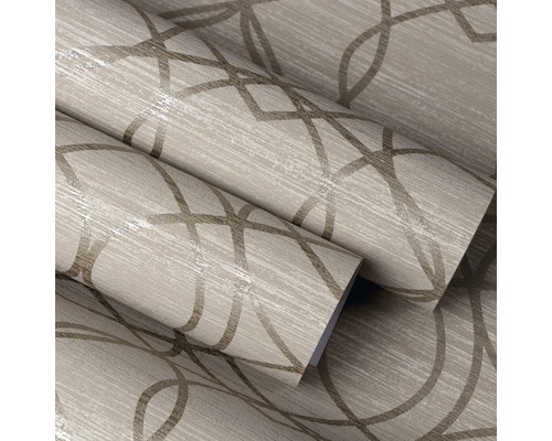 Tapetenrolle mit geometrischem Muster