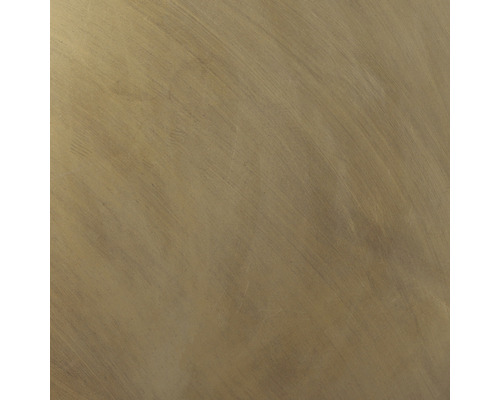 Nahaufnahme einer goldenen Oberfläche mit Pinselstrichen