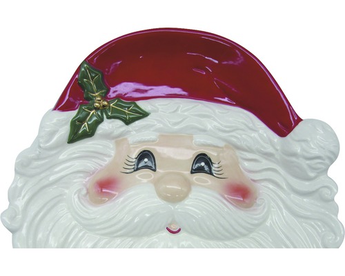 Dekorative Santa Claus Telleransicht