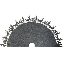 Baumdecke mit Hirsch- und Tannenbaum-Motiven