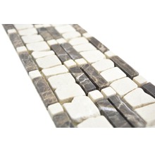 Mosaikmatte mit Natursteinoptik