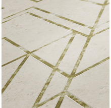 Detailansicht einer Tapete mit geometrischem Muster