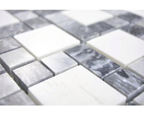 Mosaikfliese aus Marmor