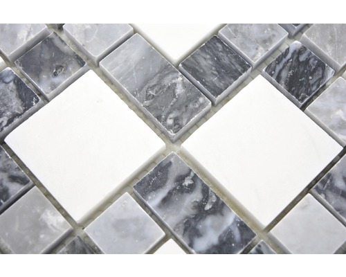 Mosaikfliese aus Marmor und Stein
