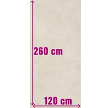 XXL Feinsteinzeug Wand- und Bodenfliese Fresh Ivory Pulido 120x260 cm-thumb-0