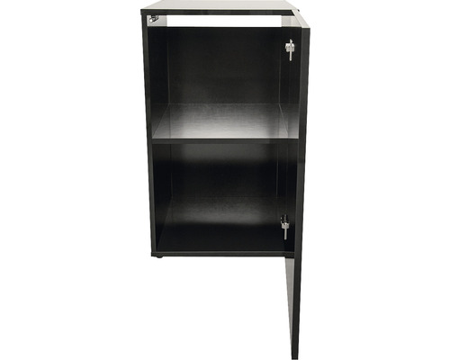 Offener Unterschrank mit zwei Regalböden