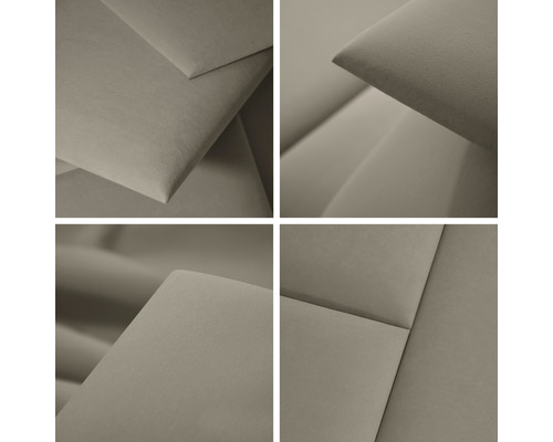 Nahaufnahme eines Stoffpaneels