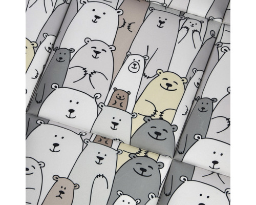 Fliesen mit Bärenmuster