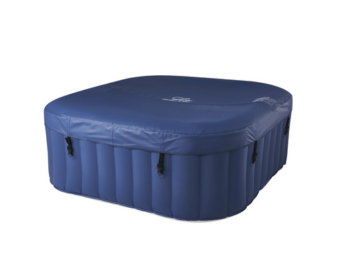 Aufblasbarer Whirlpool mit Abdeckung