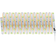 TIP Betriebsfertiges LED Strip-Set 10 m 19W 600 lm 3000 K warmweiß RGB Farbwechsel 120 LED´s 24V mit Fernbedienung-thumb-5