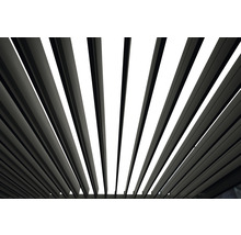 Ansicht von Lamellen einer Deckenleuchte