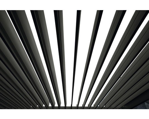 Ansicht von Lamellen einer Deckenleuchte