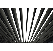 Lamellendach aus Aluminium