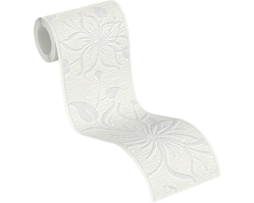 Tapetenrolle mit floralem Muster