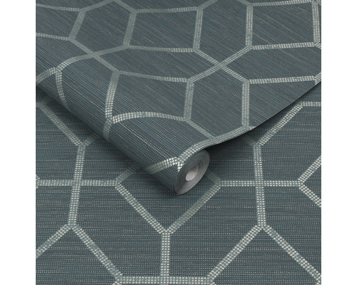 Tapetenrolle mit geometrischem Muster