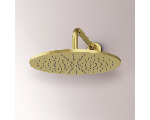 Goldene Regendusche für die Dusche