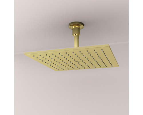 Quadratischer Duschkopf zur Deckenmontage