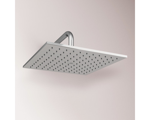 Quadratischer Duschkopf mit Anschluss