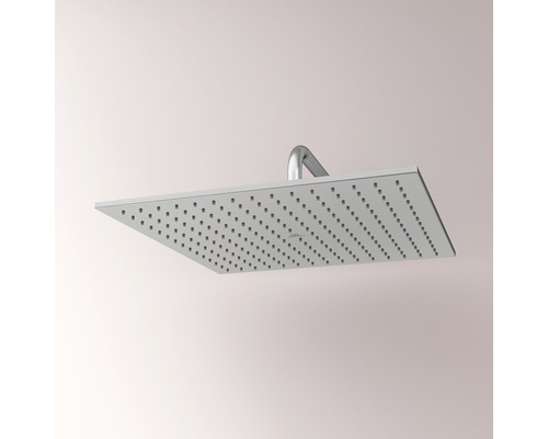 Quadratischer Duschkopf mit Brausearm