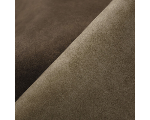 Nahaufnahme eines braunen Möbelstoffs