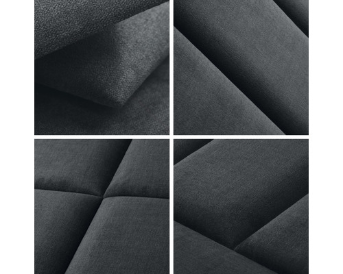 Nahaufnahme von strukturierten Wandpaneelen