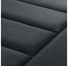 Wandkissen Kingston grau Gewebte-Optik 30 x 15 cm