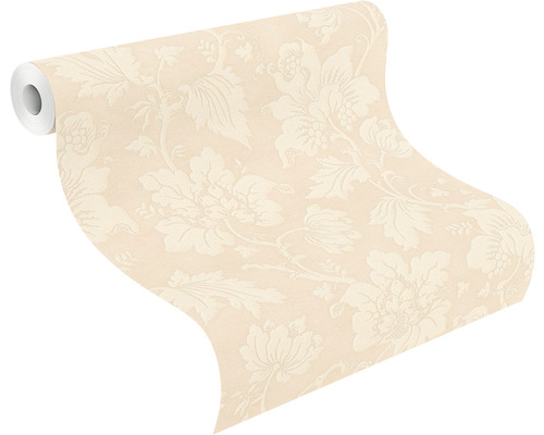 Tapetenrolle mit floralem Muster