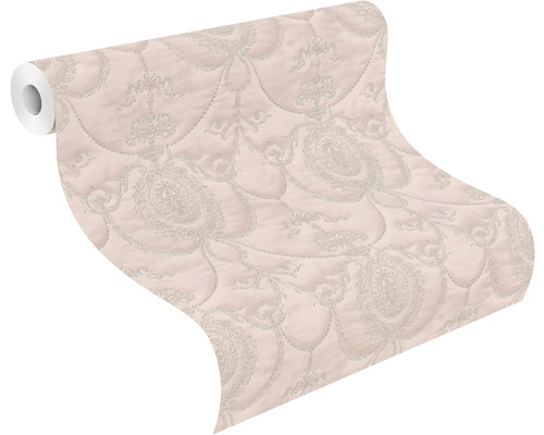 Tapetenrolle mit floralem Muster