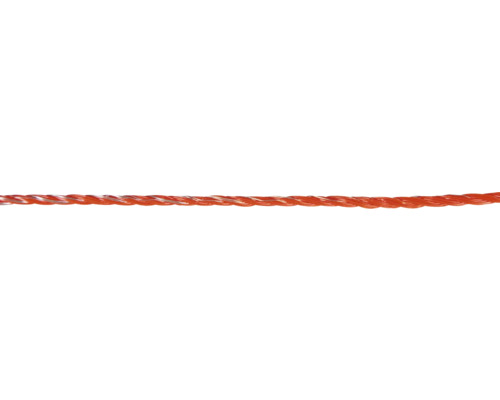Orangene Spiralschlauchleitung