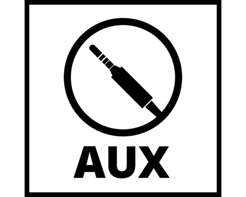 AUX-Anschluss nicht vorhanden