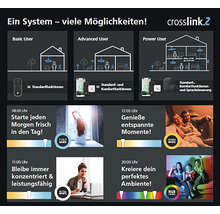 LED Smart Light Deckenleuchte zigbee Bluetooth 6,5W 3400 lm CCT + RGB HxØ 110x600 mm schwarz - Kompatibel mit SMART HOME by hornbach-thumb-3 LED Smart Light Deckenleuchte zigbee Bluetooth 6,5W 3400 lm CCT + RGB HxØ 110x600 mm schwarz - Kompatibel mit SMART HOME by hornbach-thumb-3