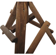 Holzkonstruktion mit Stützstreben