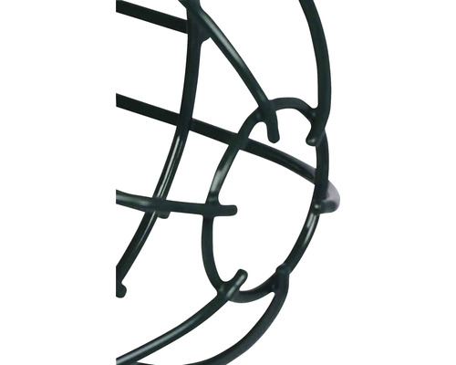 Detailaufnahme eines Drahtgestells für Blumenarrangements