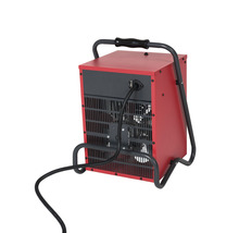 Schnellheizer Heizlüfter EUROM 30,1 x 56,2 cm 5000 W rot