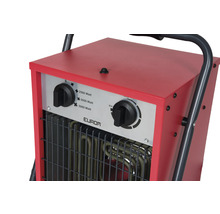 Schnellheizer Heizlüfter EUROM 30,1 x 56,2 cm 5000 W rot