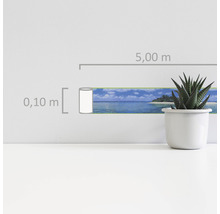 Bordüre mit Ozeanmotiv, Abmessungen 0,10 x 5,00 Meter