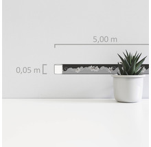 Bordüre mit Blumenmuster, 5 Meter lang und 5 Zentimeter breit