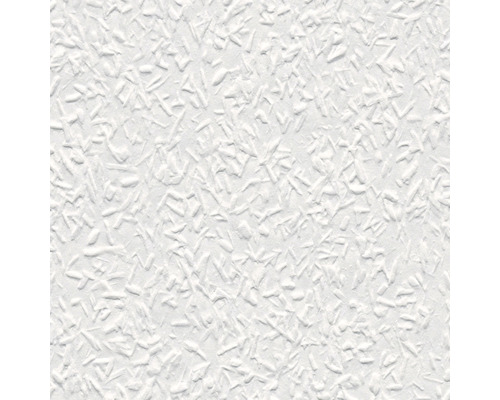 Weiße Raufasertapete mit grober Struktur