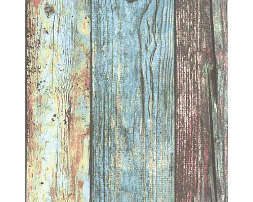 Tapete mit Holzplankenoptik