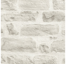 Tapete mit Steinmauer-Optik