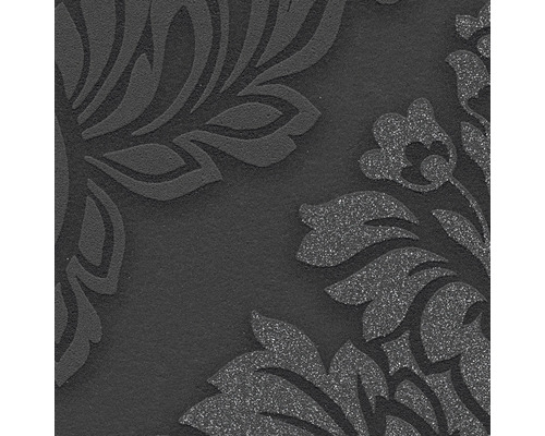 Detailaufnahme einer Tapete mit Blumenmuster