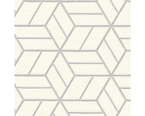 Tapete mit geometrischem Würfelmuster