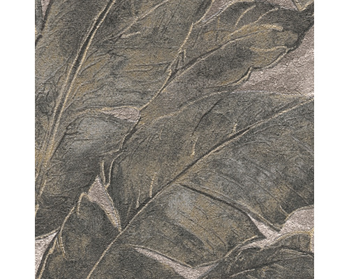 Nahaufnahme einer Tapete mit Blattmuster