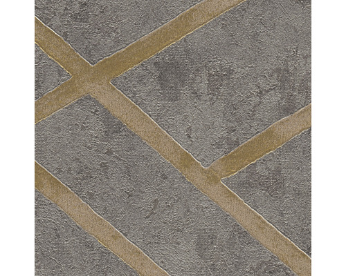 Graue Tapete mit geometrischem Muster