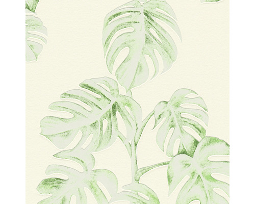 Tapete mit Monstera-Blatt-Motiv