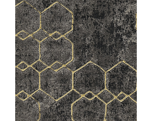 Tapete mit geometrischem Muster aus Sechsecken