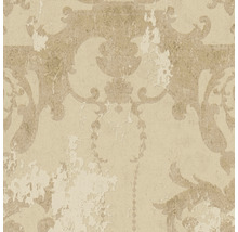 Tapete mit floralem Muster im Vintage Stil