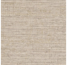 Beige Tapete mit horizontaler Leinenstruktur für Wandgestaltung.