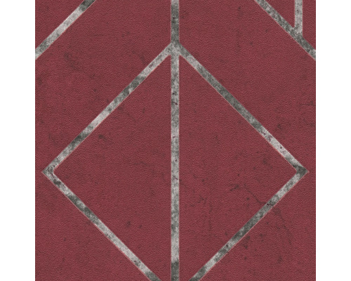 Tapete mit geometrischem Rautenmuster